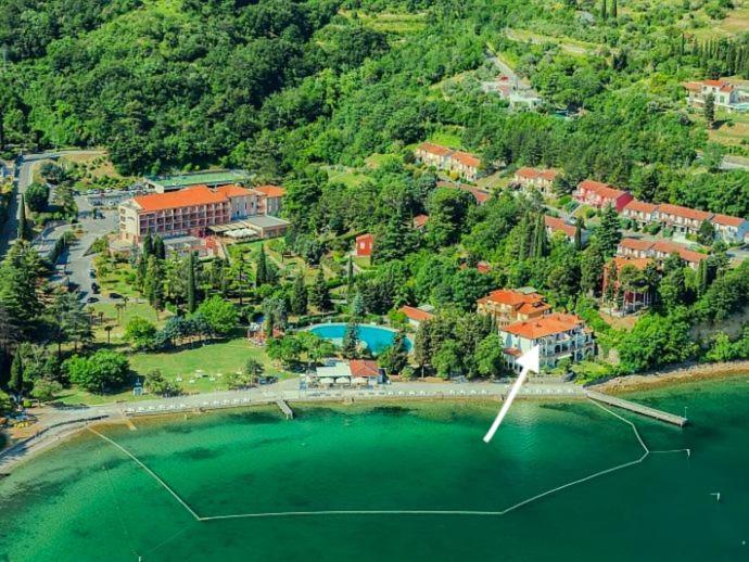 Vila Skolka Studio Portorož Exterior foto